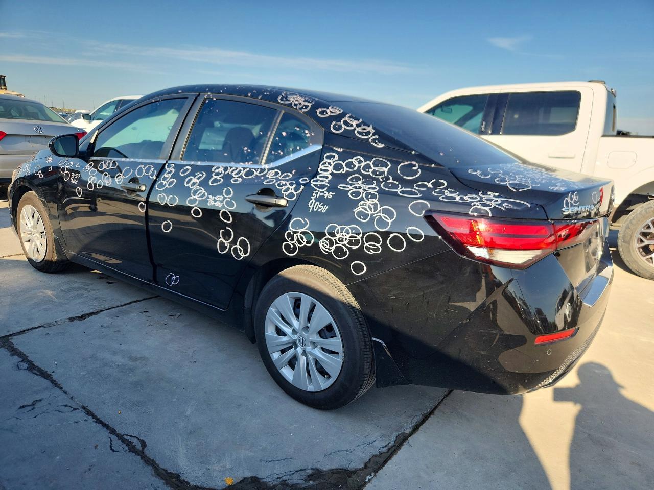 2025 Nissan Sentra VIN 3N1AB8BV4SY399352 COPART salvage auction — Hail, TX - CERTIFICATE OF TITLE, sold $7,800 on 2026-07-09 (photo 2)