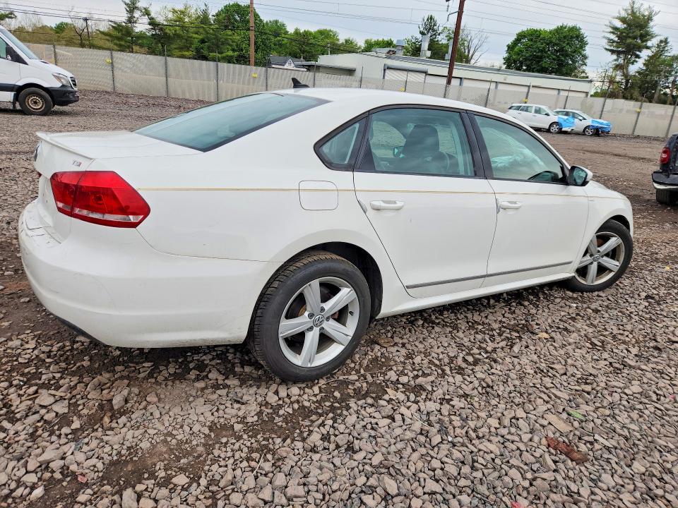 2015 Volkswagen Passat VIN 1VWAS7A3XFC020812 COPART salvage auction — FRONT END, Pa - Certificate Of Salvage, sold $1,250 on 2026-07-27 (photo 3)