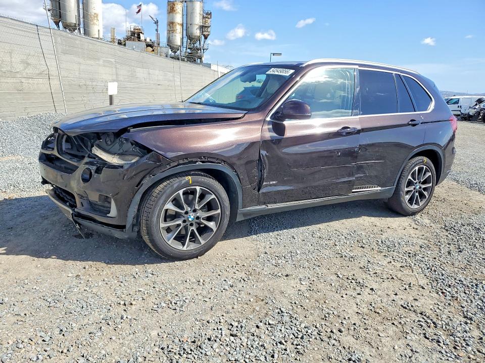 2014 BMW X5 VIN 5UXKR0C5XE0H19643 COPART salvage auction — FRONT END, Ca - Salvage Certificate, sold $2,100 on 2026-07-31 (photo 1)