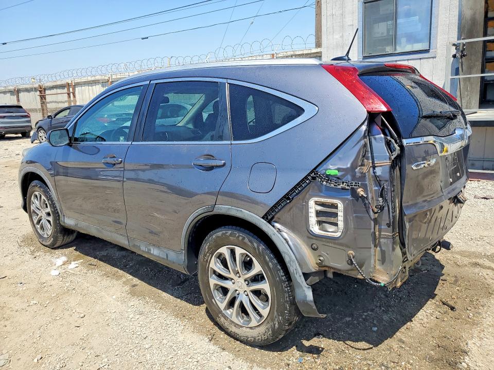 2016 Honda Cr-v VIN 2HKRM3H76GH544420 COPART salvage auction — REAR END, Ca - Salvage Certificate, sold $4,850 on 2026-07-02 (photo 2)