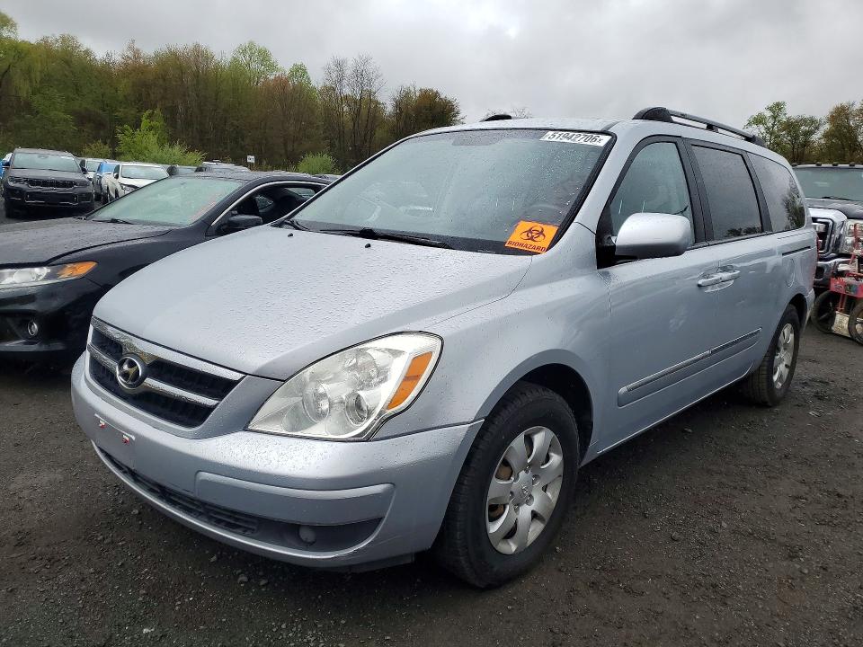 2008 Hyundai Entourage VIN KNDMC233086045507 COPART salvage auction — MINOR DENT/SCRATCHES, Vt - Certificate Of Title, sold $1,700 on 2026-07-24 (photo 1)