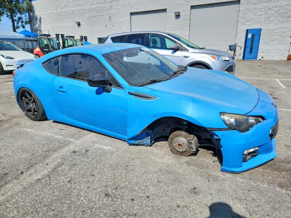 2016 Subaru Brz VIN JF1ZCAC15G9600310 COPART salvage auction — FRONT END, Ca - Salvage Certificate, sold $1,500 on 2026-07-28 (photo 4)