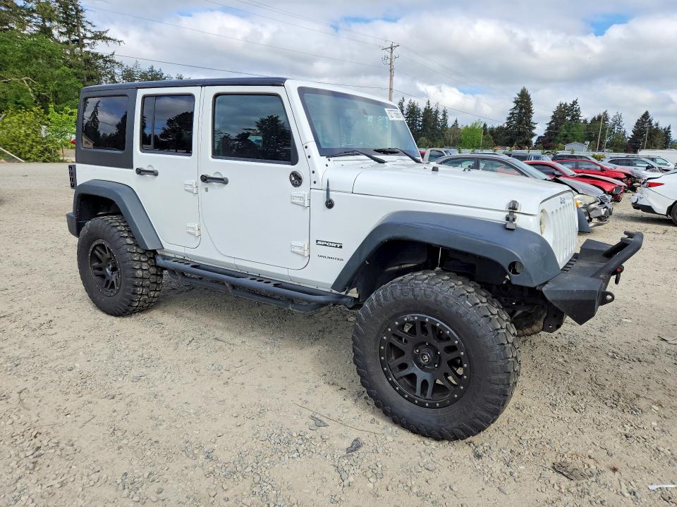 2014 Jeep VIN 1C4BJWDG5EL145797 COPART salvage auction — SIDE, Wa - Vehicle Cert Of Ownership-Titl, sold $5,200 on 2026-07-10 (photo 4)