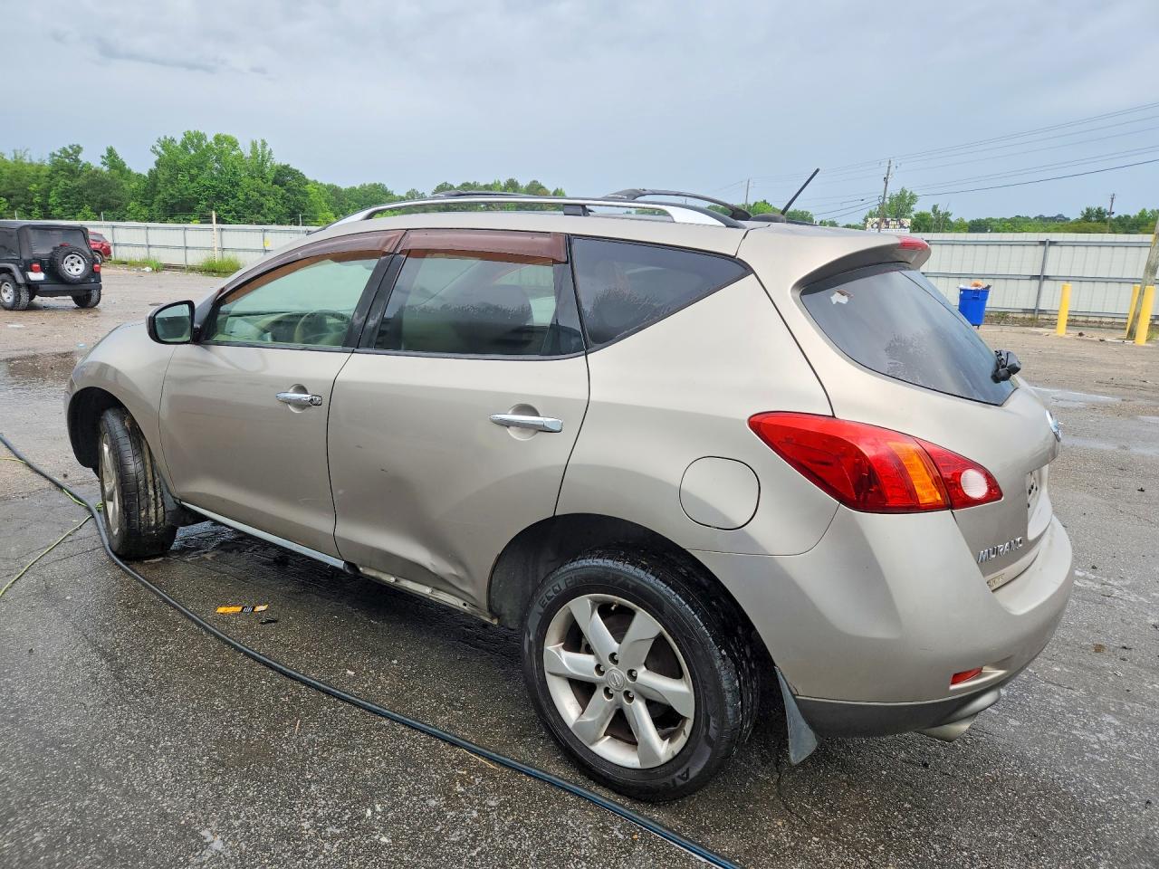 2010 Nissan Murano VIN JN8AZ1MU7AW011402 COPART salvage auction — Vandalized, AL - CERT OF TITLE-SALVAGE TITLE, sold $300 on 2026-06-25 (photo 2)