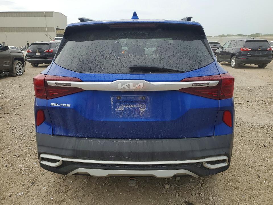 2023 Kia Seltos VIN KNDEUCAA2P7426311 COPART salvage auction — HAIL, Ks - Cert Of Title-Salvage, sold $8,400 on 2026-07-16 (photo 6)