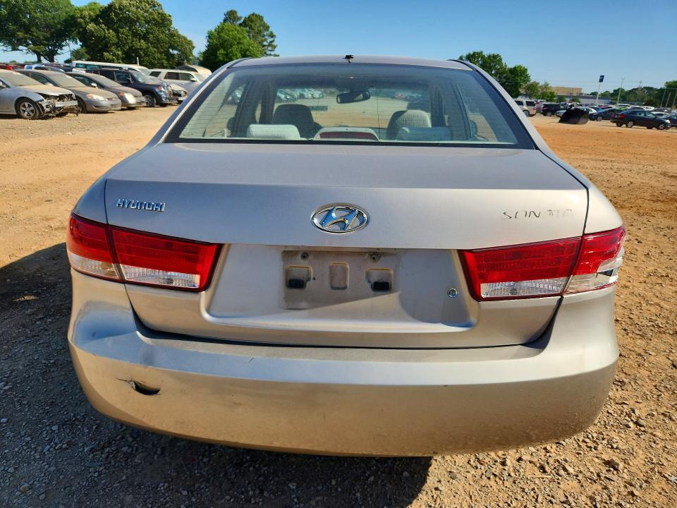 2006 Hyundai Sonata VIN 5NPEU46C36H130448 COPART salvage auction — SIDE, Tn - Salvage Certificate, sold $325 on 2026-07-08 (photo 6)