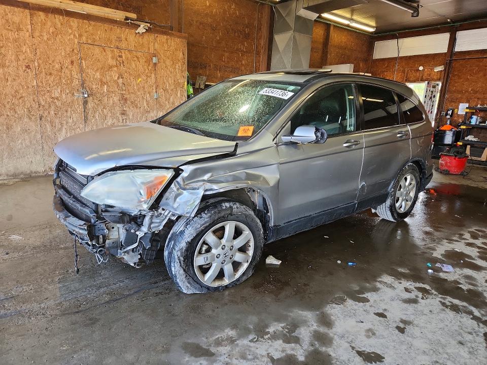 2007 Honda Cr-v VIN JHLRE48727C039394 COPART salvage auction — FRONT END, Oh - Cert Of Title-Salvage, sold $1,000 on 2026-07-16 (photo 1)