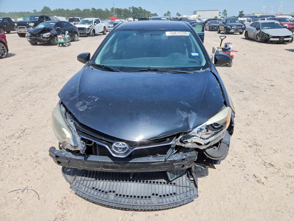 2015 Toyota VIN 5YFBURHE6FP319564 COPART salvage auction — FRONT END, Tx - Salvage Vehicle Title, sold $3,250 on 2026-07-07 (photo 5)