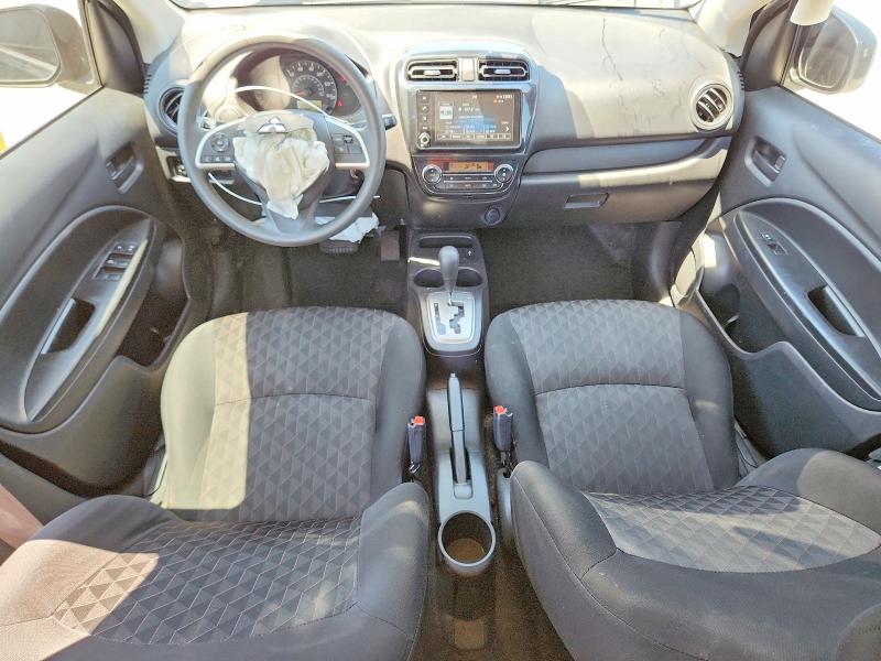 2022 Mitsubishi Mirage VIN ML32AUHJXNH009570 COPART salvage auction — FRONT END, Tx - Salvage Vehicle Title, sold $1,200 on 2026-07-10 (photo 8)