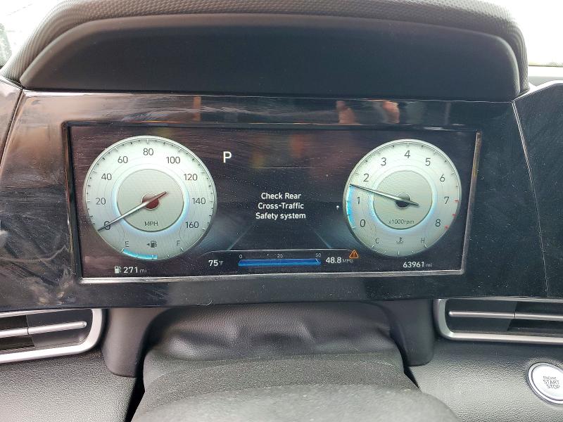 2021 Hyundai Elantra VIN 5NPLN4AG0MH041061 COPART salvage auction — REAR END, Id - Salvage Certificate Of Title, sold $3,800 on 2026-07-23 (photo 9)