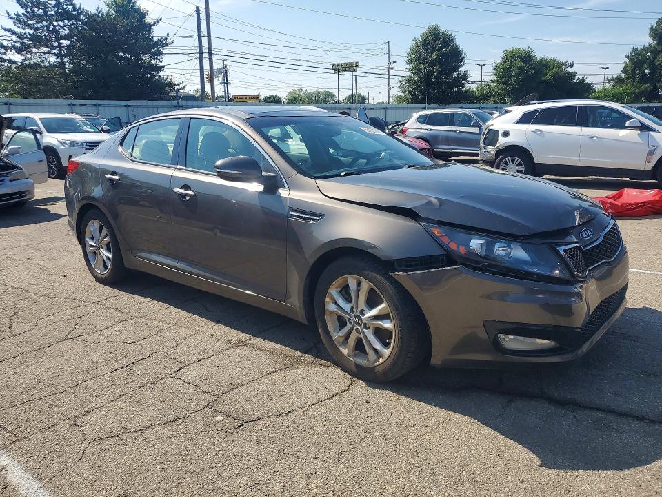 2011 Kia Optima VIN KNAGN4A68B5149236 COPART salvage auction — FRONT END, OH - CERT OF TITLE-SALVAGE, sold $625 on 2026-07-31 (photo 4)