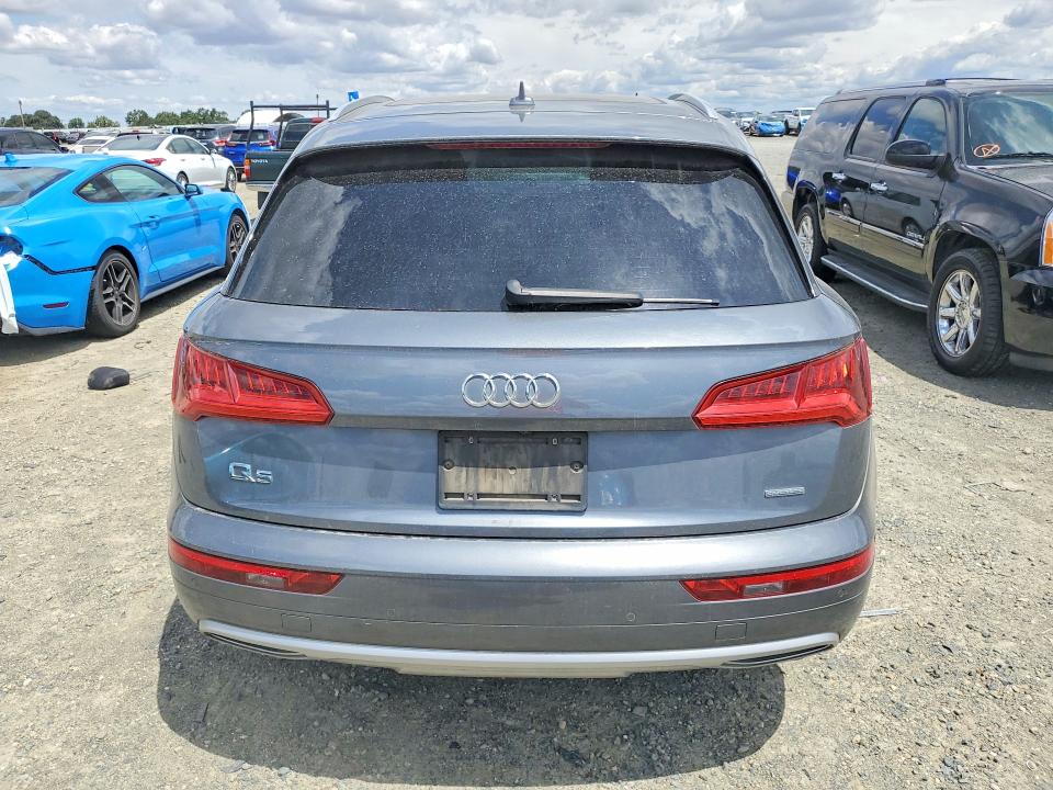 2019 Audi Q5 VIN WA1CNAFY3K2034856 COPART salvage auction — MINOR DENT/SCRATCHES, Ca - Dis/Dlr/Exp Only Clean Title (P), sold $5,600 on 2026-07-02 (photo 6)