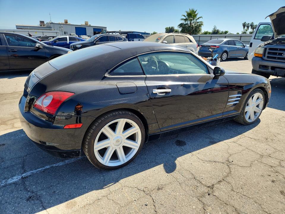 2005 Chrysler Crossfire VIN 1C3AN69LX5X026484 COPART salvage auction — SIDE, Ca - Dis/Dlr/Exp Only Clean Title (P), sold $650 on 2026-07-10 (photo 3)