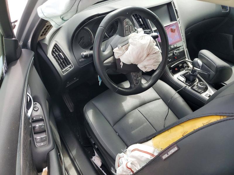 2015 Infiniti Q50 VIN JN1BV7APXFM345958 COPART salvage auction — ALL OVER, Ga - Cert Of Title-Salvage, sold $250 on 2026-07-06 (photo 8)