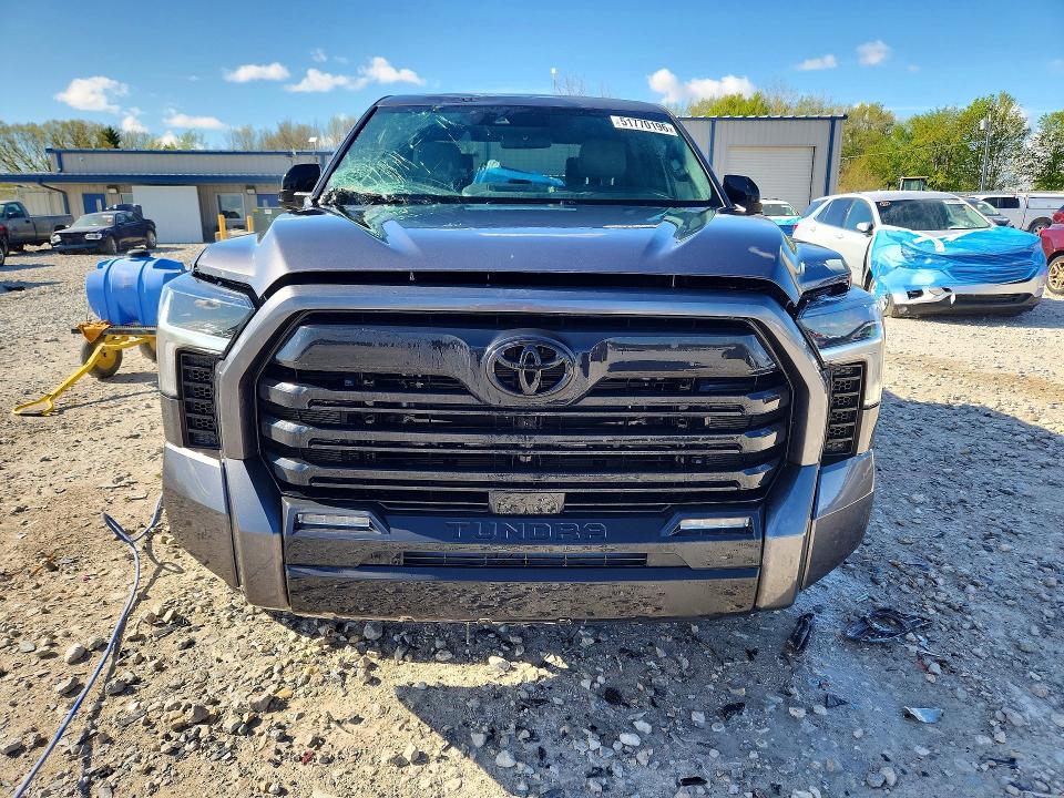 2025 Toyota Tundra VIN 5TFLA5DB0SX269628 COPART salvage auction — FRONT END, Mi - Certificate Of Title, sold $1,200 on 2026-07-30 (photo 5)
