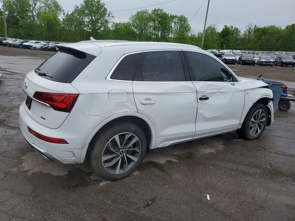 2023 Audi Q5 VIN WA1EAAFY9P2152535 COPART salvage auction — SIDE, Ny - Mv-907A Salvage Certificate, sold $400 on 2026-07-21 (photo 3)
