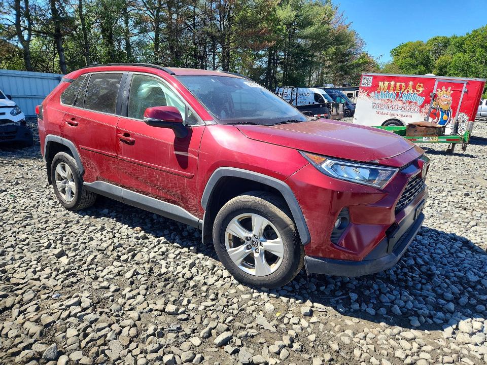 2019 Toyota Rav 4 VIN JTMP1RFV5KD037267 COPART salvage auction — SIDE, Nj - Cert Of Title-Salvage, sold $8,700 on 2026-07-15 (photo 4)