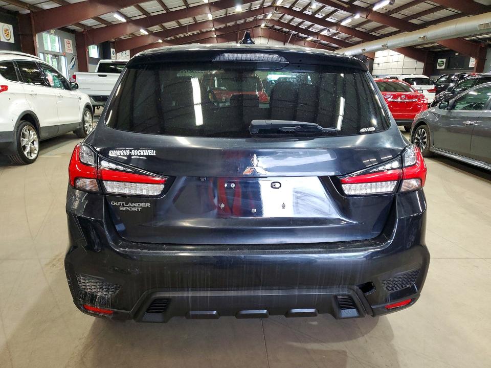 2021 Mitsubishi Outlander sport VIN JA4ARUAU7MU008088 COPART salvage auction — REAR END, NY - CERTIFICATE OF TITLE, sold $6,900 on 2026-07-27 (photo 6)