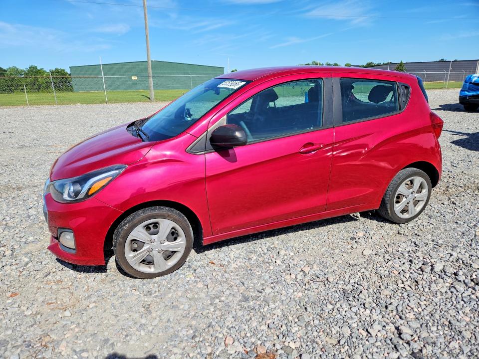 2020 Chevrolet Spark VIN KL8CB6SA9LC464707 COPART salvage auction — FRONT END, Fl - Cert Of Title Slvg Rebuildable, sold $1,600 on 2026-07-28 (photo 1)
