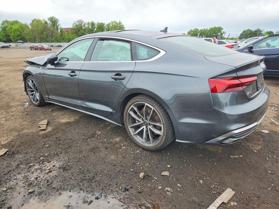 2023 Audi A5 VIN WAUFACF55PA040393 COPART salvage auction — FRONT END, Ct - Cert Of Title-Salvage, sold $3,750 on 2026-07-31 (photo 2)