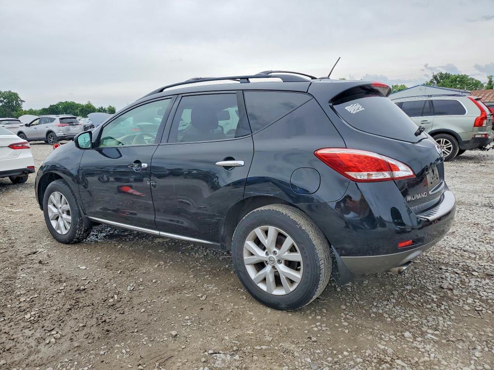 2011 Nissan Murano VIN JN8AZ1MW8BW159058 COPART salvage auction — FRONT END, Oh - Cert Of Title-Salvage, sold $925 on 2026-07-24 (photo 2)