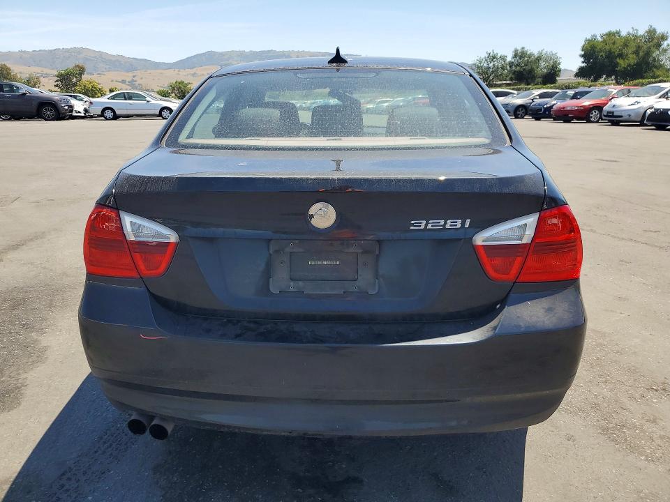 2007 BMW 3 series VIN WBAVC53577FZ70708 COPART salvage auction — FRONT END, Ca - Salvage Certificate, sold $525 on 2026-07-14 (photo 6)