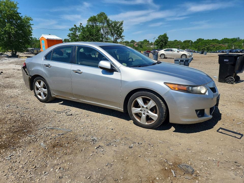 2010 Acura Tsx VIN JH4CU2F67AC021791 COPART salvage auction — REAR END, Md - Cert Of Salvage > 75% Damage, sold $450 on 2026-07-07 (photo 4)