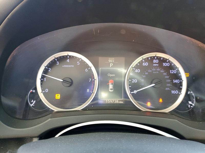 2014 Lexus Is VIN JTHBF1D24E5022794 COPART salvage auction — FRONT END, Ca - Salvage Certificate, sold $3,350 on 2026-07-14 (photo 9)