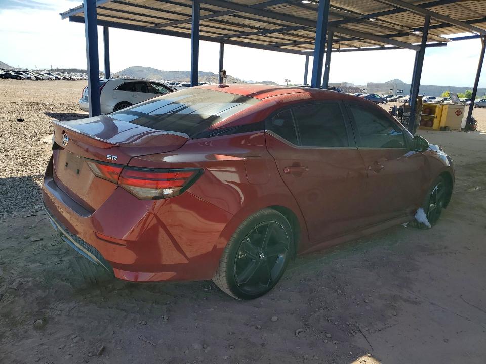 2021 Nissan Sentra VIN 3N1AB8DV6MY248089 COPART salvage auction — FRONT END, AZ - CERT OF TITLE - SALVAGE, sold $3,000 on 2026-07-02 (photo 3)