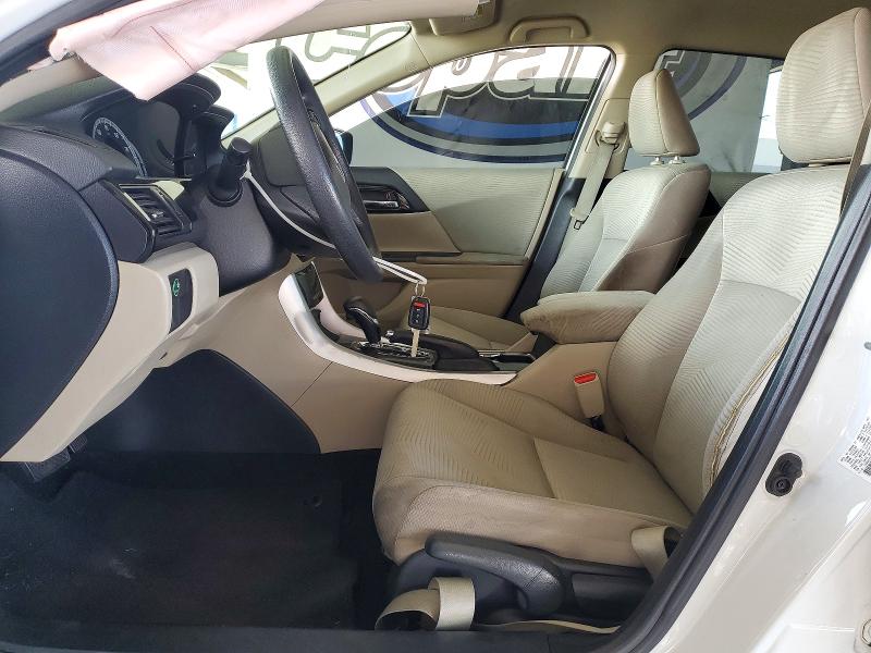 2017 Honda Accord VIN 1HGCR2F38HA080980 COPART salvage auction — FRONT END, Ca - Salvage Certificate, sold $4,700 on 2026-07-02 (photo 7)