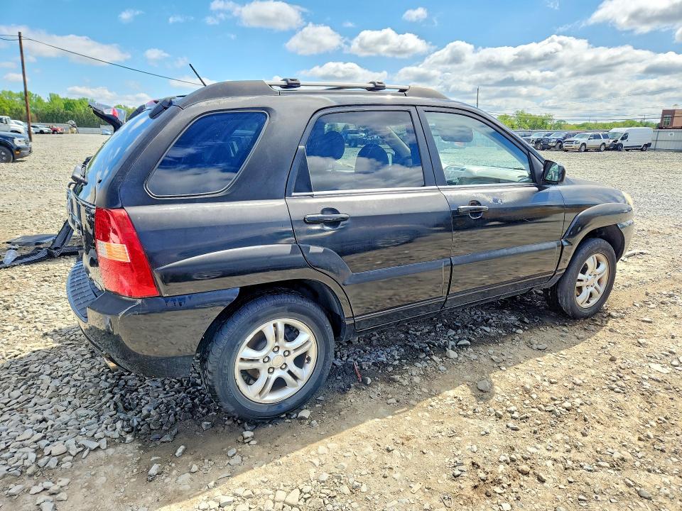 2008 Kia Sportage VIN KNDJE723887487702 COPART salvage auction — REAR END, Nj - Cert Of Title-Salvage, sold $225 on 2026-07-29 (photo 3)