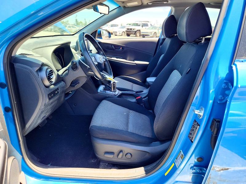 2018 Hyundai Kona VIN KM8K62AA9JU156618 COPART salvage auction — FRONT END, Ca - Salvage Certificate, sold $2,950 on 2026-07-02 (photo 7)