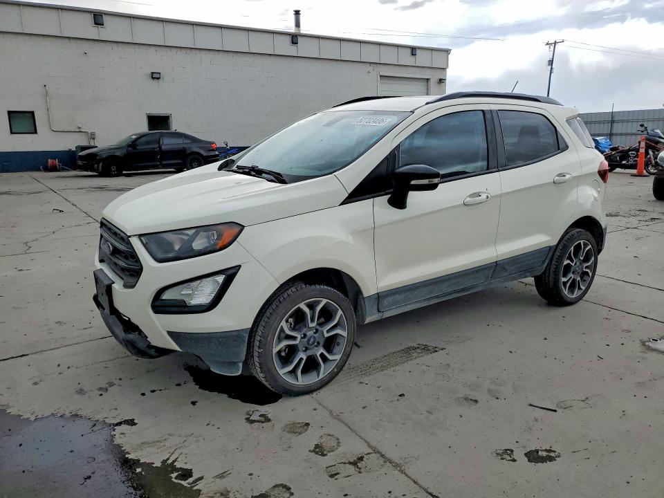 2020 Ford Ecosport VIN MAJ6S3JL1LC384085 COPART salvage auction — FRONT END, Ut - Salvage Certificate, sold $2,250 on 2026-07-20 (photo 1)