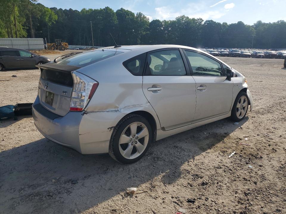 2010 Toyota Prius VIN JTDKN3DUXA0171123 COPART salvage auction — FRONT END, Nc - Salvage Certificate Of Title, sold $1,850 on 2026-07-06 (photo 3)