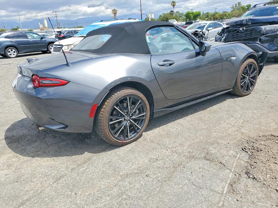 2024 Mazda Mx-5 VIN JM1NDAD76R0609050 COPART salvage auction — FRONT END, Ca - Salvage Certificate, sold $4,750 on 2026-07-02 (photo 3)