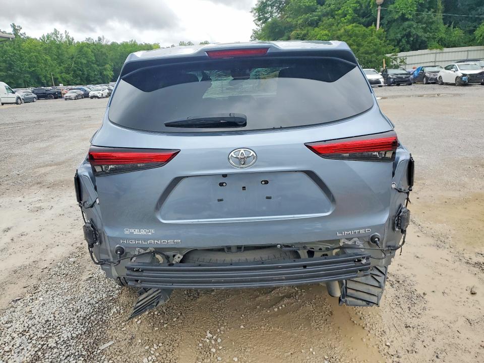 2021 Toyota VIN 5TDYZRAH5MS084854 COPART salvage auction — HAIL, MS - CERT OF TITLE - HAIL SALVAGE, sold $11,100 on 2026-07-29 (photo 6)