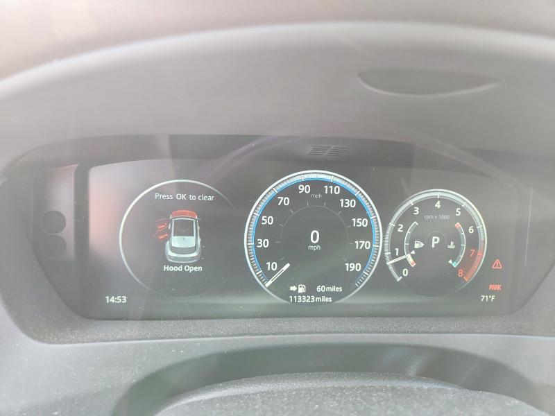 2018 Jaguar F-pace VIN SADCK2FX8JA289264 COPART salvage auction — SIDE, NC - CERTIFICATE OF TITLE, sold $3,550 on 2026-07-13 (photo 9)