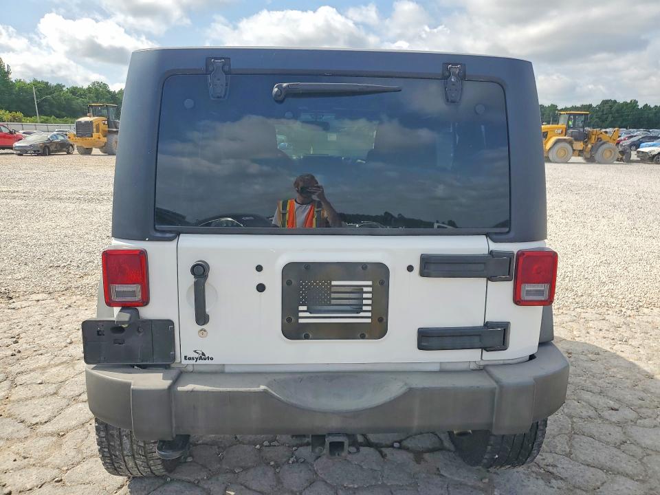 2014 Jeep Wrangler / VIN 1C4BJWDG8EL149407 COPART salvage auction — MECHANICAL, Tn - Certificate Of Title (P), sold $4,950 on 2026-07-09 (photo 6)