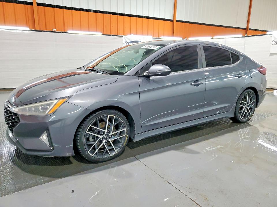 2019 Hyundai Elantra VIN KMHD04LB7KU865898 COPART salvage auction — NORMAL WEAR, Ab - Bos - Active, sold $6,600 on 2026-07-03 (photo 1)