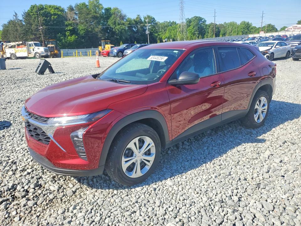 2024 Chevrolet VIN KL77LFE21RC244915 COPART salvage auction — REAR END, Nc - Salvage Certificate Of Title, sold $5,000 on 2026-07-08 (photo 1)