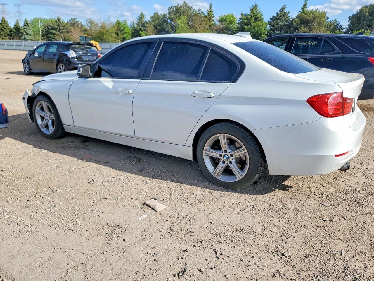 2013 BMW 3 Series VIN WBA3B5G57DNS02412 COPART salvage auction — Front End, IL - SALVAGE CERTIFICATE, sold $625 on 2026-07-02 (photo 2)