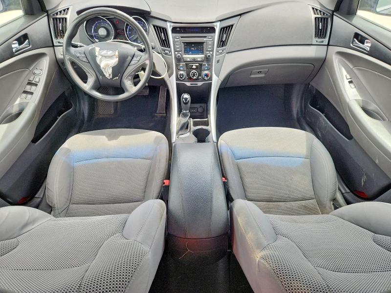 2014 Hyundai Sonata VIN 5NPEB4AC9EH941490 COPART salvage auction — FRONT END, Tx - Salvage Vehicle Title, sold $825 on 2026-07-09 (photo 8)