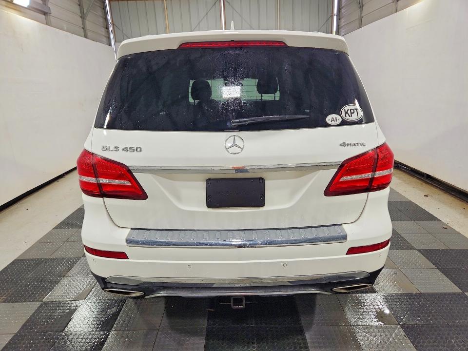 2017 Mercedes-benz Gls-class VIN 4JGDF6EE4HA824091 COPART salvage auction — MINOR DENT/SCRATCHES, Nc - Dealer Only Clean Title, sold $6,900 on 2026-08-31 (photo 6)