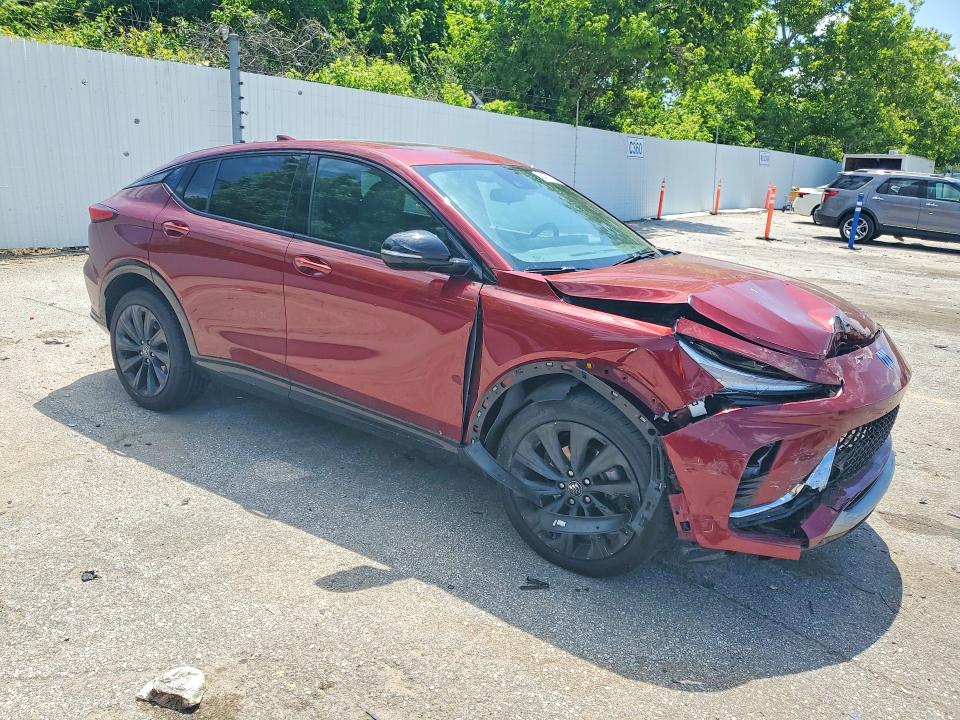 2024 Buick Envista VIN KL47LBE22RB219193 COPART salvage auction — FRONT END, Mo - Salvage Certificate Of Title, sold $7,100 on 2026-07-24 (photo 4)