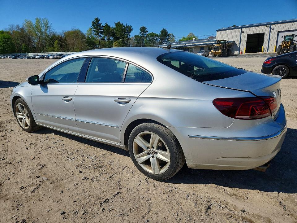 2014 Volkswagen VIN WVWAP7AN1EE528496 COPART salvage auction — REAR END, Ma - Cert Of Title-Reconstrctd Coll, sold $400 on 2026-07-09 (photo 2)
