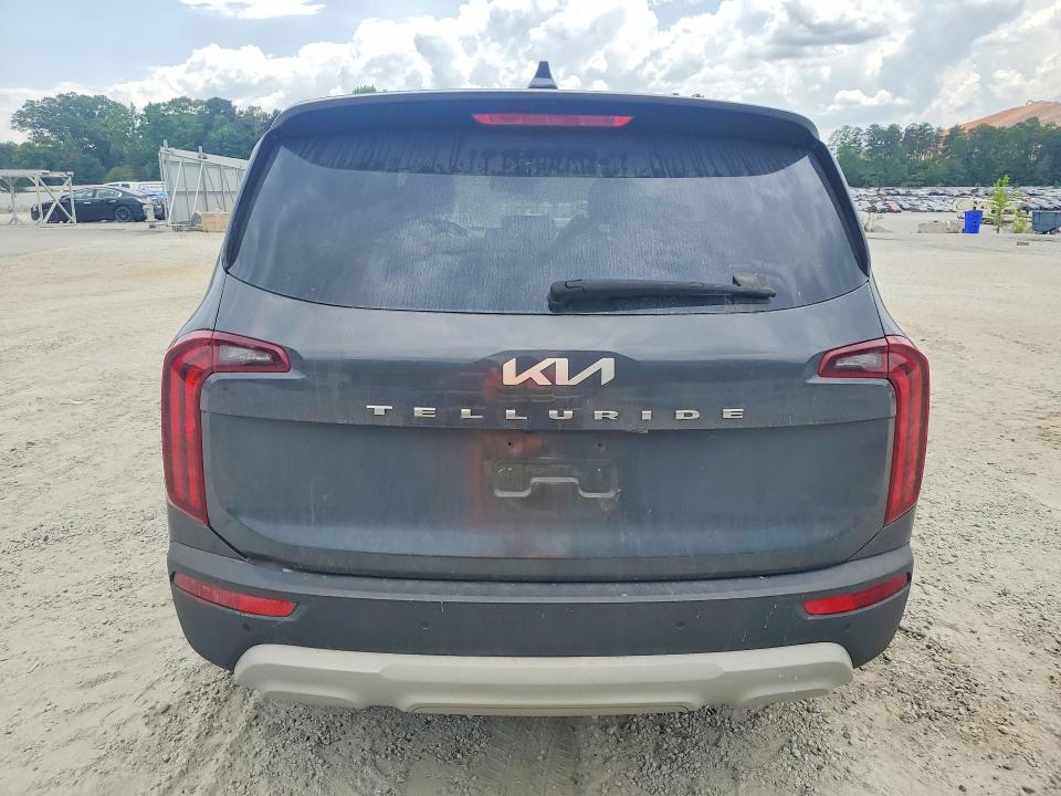 2022 Kia Telluride VIN 5XYP2DHC0NG242576 COPART salvage auction — FRONT END, Ga - Cert Of Title-Salvage, sold $4,350 on 2026-07-20 (photo 6)