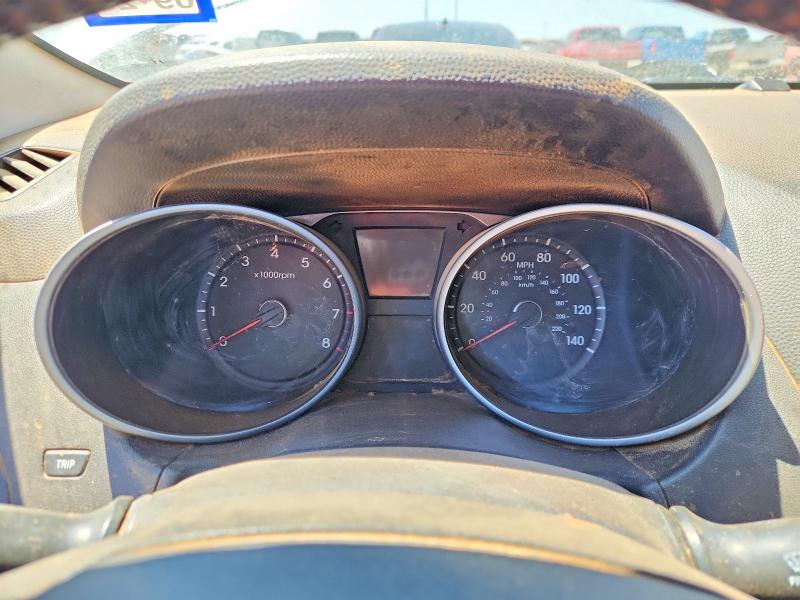 2012 Hyundai Tucson VIN KM8JU3AC7CU340192 COPART salvage auction — FRONT END, Tx - Salvage Vehicle Title, sold $1,100 on 2026-07-14 (photo 9)