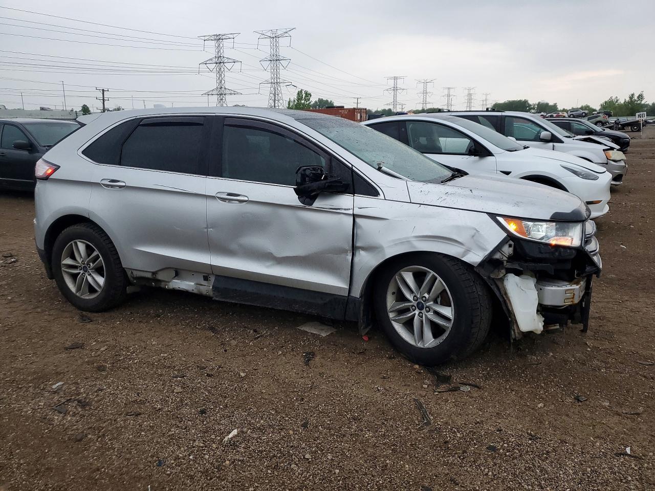 2018 Ford Edge VIN 2FMPK4J96JBC02964 COPART salvage auction — Front End, MI - CERTIFICATE OF TITLE, sold $1,500 on 2026-07-07 (photo 4)