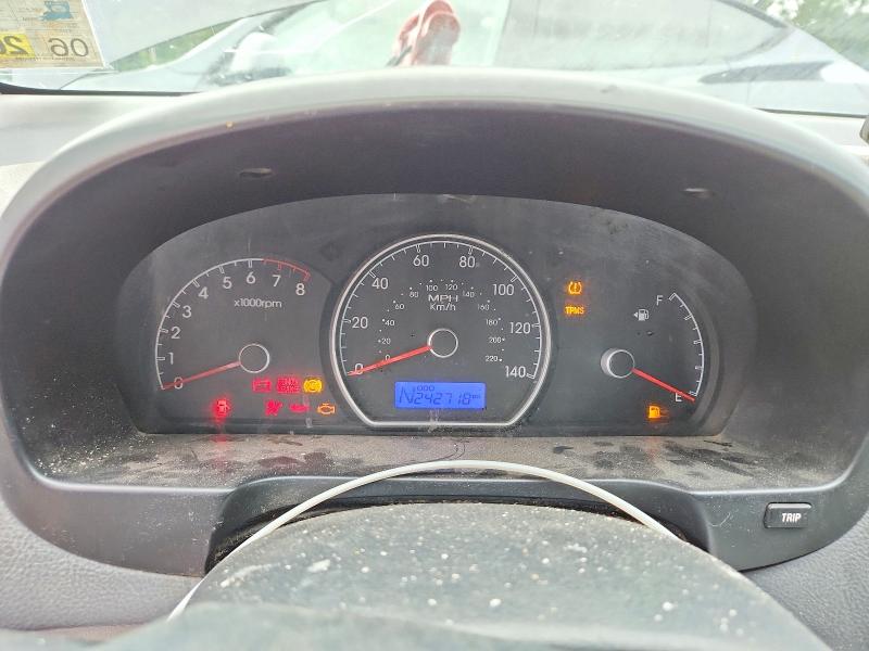 2010 Hyundai Elantra VIN KMHDU4AD1AU836694 COPART salvage auction — REAR END, LA - CERT OF TITLE-SALVAGE, sold $175 on 2026-07-17 (photo 9)