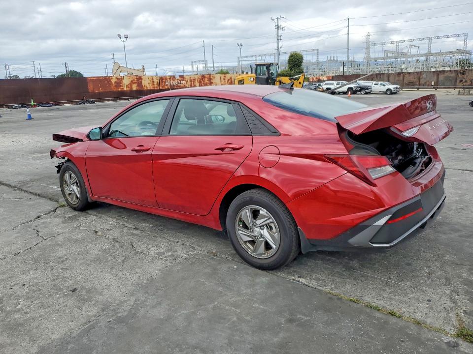 2025 Hyundai Elantra VIN KMHLL4DG0SU051752 COPART salvage auction — FRONT END, Ca - Salvage Certificate, sold $4,150 on 2026-07-22 (photo 2)
